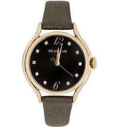 Часы с коричневым кожаным браслетом Morgan