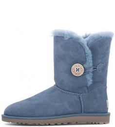 Синие зимние полусапоги UGG Australia
