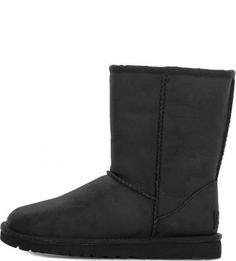 Однотонные полусапоги с меховой подкладкой UGG Australia