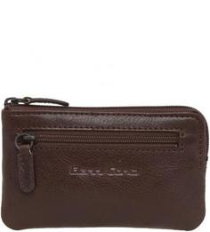 Ключница на молнии с двумя кольцами для ключей Gianni Conti