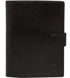 Кожаная обложка для автодокументов на кнопке Sergio Belotti