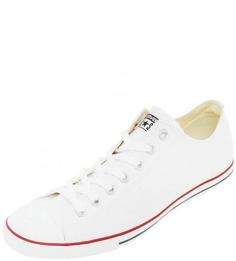 Текстильные кеды белого цвета Converse