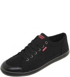 Черные текстильные кеды Levis®