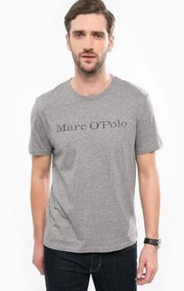Хлопковая футболка с принтом Marc Opolo