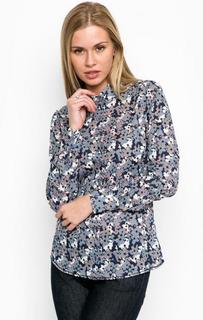 Приталенная рубашка с цветочным принтом Lerros