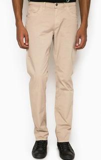 Хлопковые зауженные брюки с пятью карманами Bikkembergs