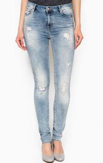 Рваные джинсы скинни Gas