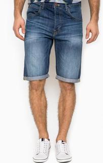 Синие джинсовые шорты с пятью карманами Lee