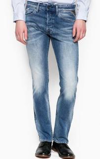 Зауженные джинсы с заломами Replay