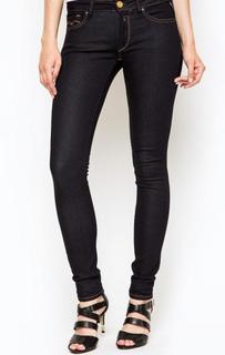 Темно-синие джинсы скинни Replay