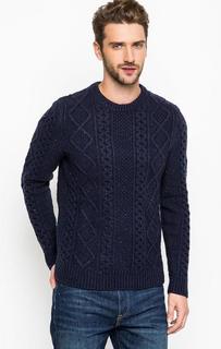 Синий шерстяной свитер Levis®