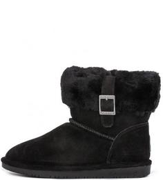 Однотонные полусапоги из овечьей шерсти Bearpaw