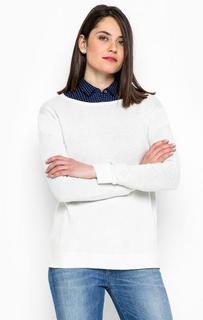 Шерстяной джемпер белого цвета Tommy Hilfiger