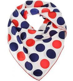 Шелковый платок в горошек Eleganzza