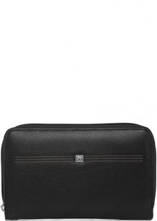 Кожаный клатч с петлей на запястье Sergio Belotti