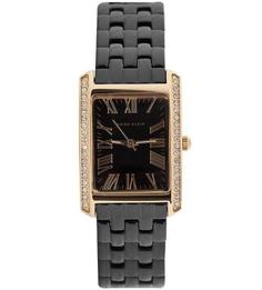 Часы с прямоугольным циферблатом Anne Klein
