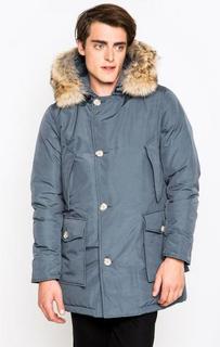 Хлопковый пуховик с пуховым наполнителем Woolrich