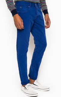 Зауженные синие джинсы на болтах Scotch&Soda