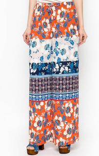 Широкие брюки с цветочным принтом Gaudi