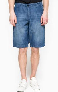 Синие джинсовые шорты 18 Crr81 Cerruti