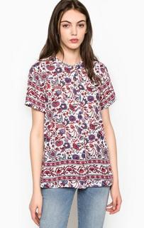 Блуза из вискозы с кулоном Maison Scotch
