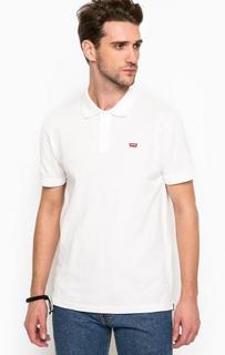 Белая футболка поло из хлопка Levis®