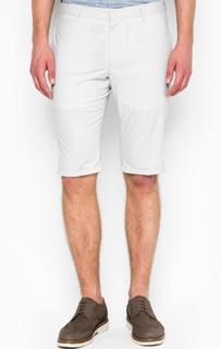 Светло-серые хлопковые шорты Strellson