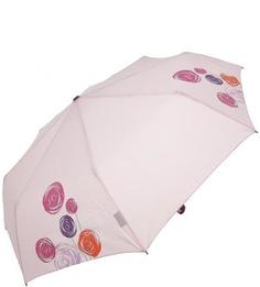 Розовый складной зонт Doppler
