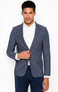 Синий пиджак из хлопка Scotch&Soda