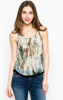 Топ с анималистическим принтом Vero Moda