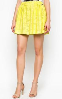 Короткая желтая юбка Relish