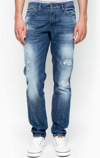 Рваные джинсы с заплатами Gaudi