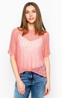 Тонкий джемпер розового цвета Vero Moda