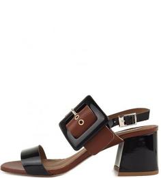 Босоножки с регулируемым ремешком на каблуке Tosca BLU