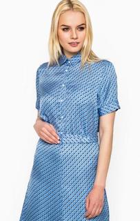 Блуза из вискозы с короткими рукавами Gant