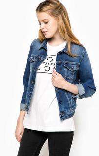 Джинсовая куртка синего цвета Pepe Jeans