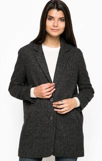 Пальто из шерсти и полиэстера прямого кроя Levis®