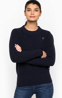 Синий джемпер со значком G Star RAW