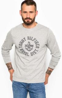 Хлопковая футболка с круглым вырезом Tommy Hilfiger
