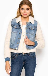 Куртка из искусственного меха с жилетом Juicy Couture