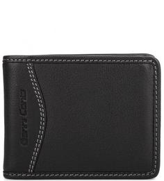 Черное кожаное портмоне Gianni Conti