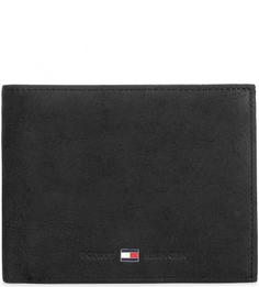Портмоне из нубука с отделением для мелочи на кнопке Tommy Hilfiger