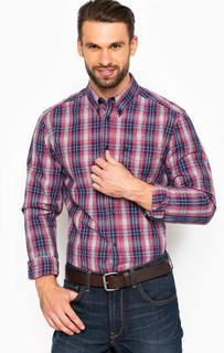 Хлопковая рубашка в клетку Wrangler