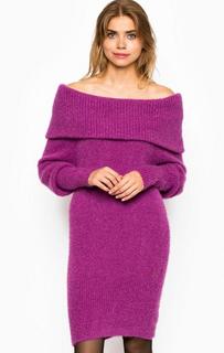 Короткое платье с открытыми плечами Juicy Couture