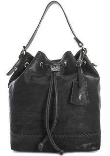 Кожаная сумка со съемным плечевым ремнем Gianni Conti