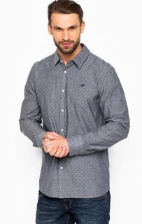 Рубашка из хлопка приталенного кроя Mustang