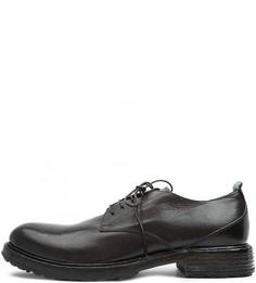 Классические кожаные туфли на шнуровке Moma