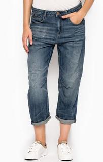 Синие джинсы бойфренд с низкой посадкой G Star RAW
