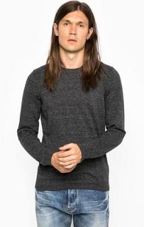 Хлопковый джемпер с круглым вырезом Diesel