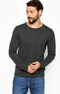 Темно-серый джемпер с круглым вырезом Trussardi Jeans